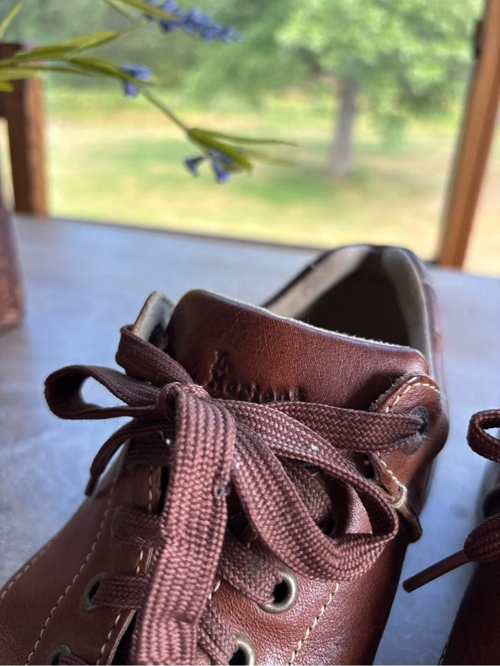 Vintage Dr. Martens Leather Lace-Up Oxfords